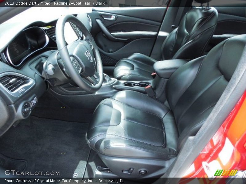 Front Seat of 2013 Dart Limited