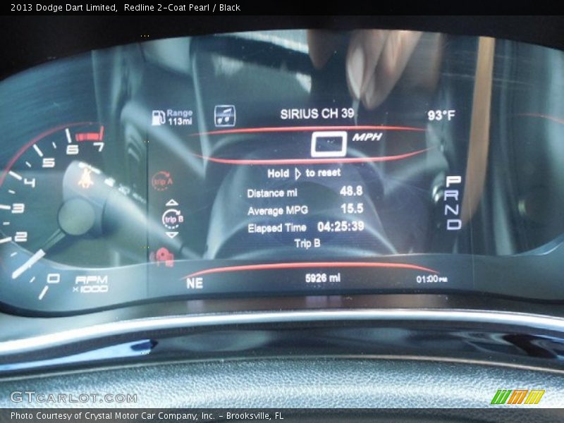 Redline 2-Coat Pearl / Black 2013 Dodge Dart Limited