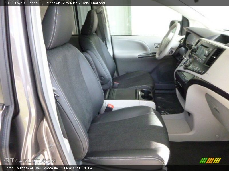 Predawn Gray Mica / Dark Charcoal 2013 Toyota Sienna SE