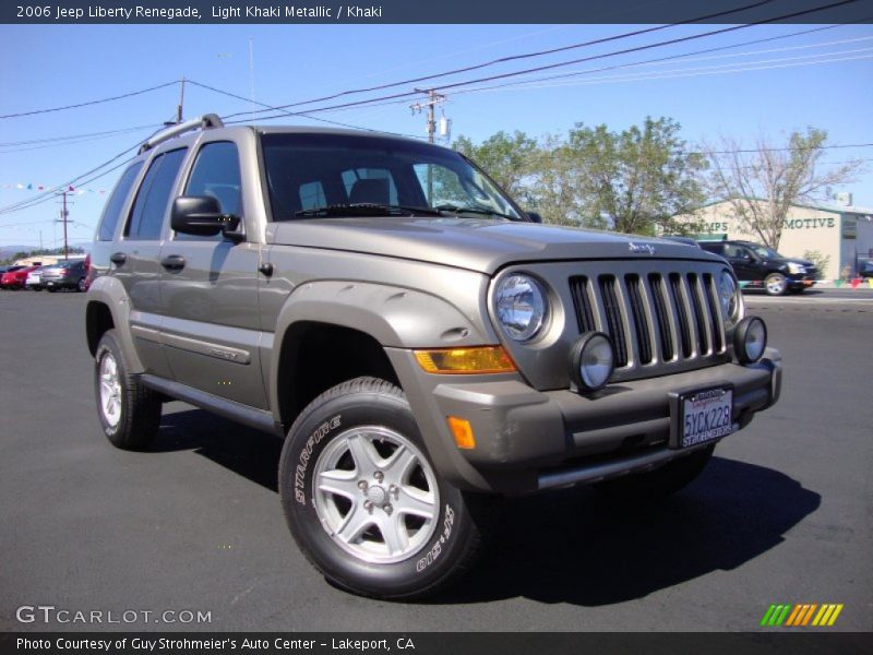 Light Khaki Metallic / Khaki 2006 Jeep Liberty Renegade