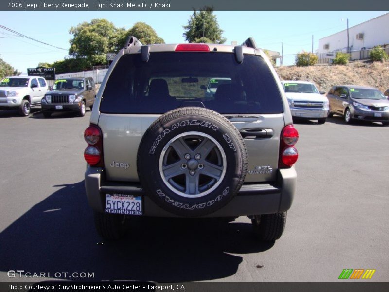 Light Khaki Metallic / Khaki 2006 Jeep Liberty Renegade