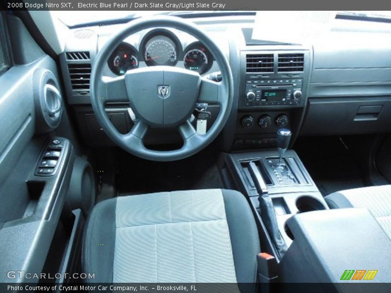 Electric Blue Pearl / Dark Slate Gray/Light Slate Gray 2008 Dodge Nitro SXT