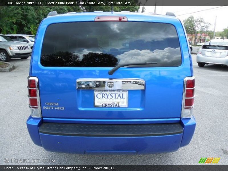Electric Blue Pearl / Dark Slate Gray/Light Slate Gray 2008 Dodge Nitro SXT