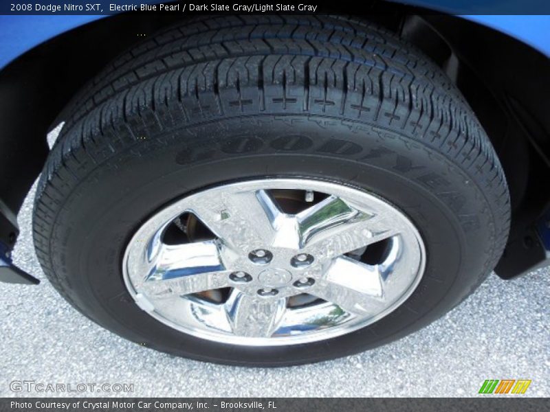 Electric Blue Pearl / Dark Slate Gray/Light Slate Gray 2008 Dodge Nitro SXT