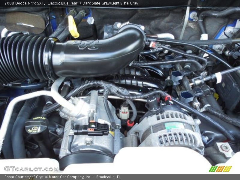 Electric Blue Pearl / Dark Slate Gray/Light Slate Gray 2008 Dodge Nitro SXT