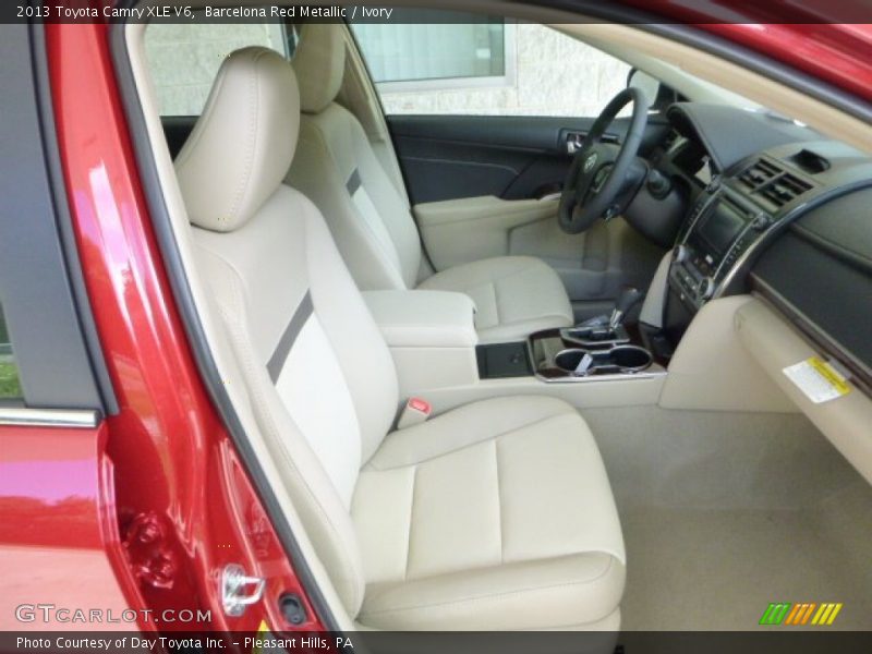 Barcelona Red Metallic / Ivory 2013 Toyota Camry XLE V6