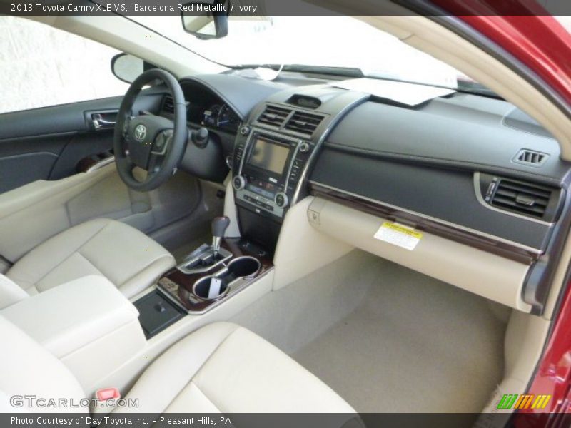 Barcelona Red Metallic / Ivory 2013 Toyota Camry XLE V6