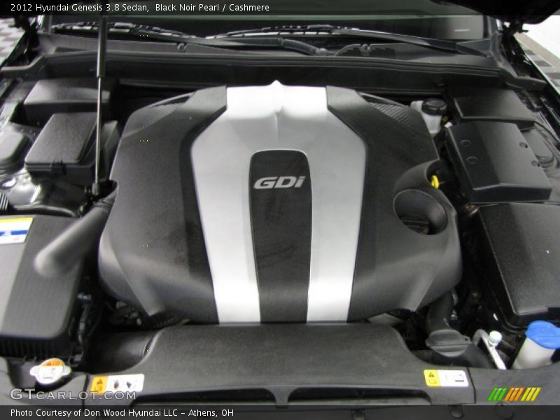 Black Noir Pearl / Cashmere 2012 Hyundai Genesis 3.8 Sedan