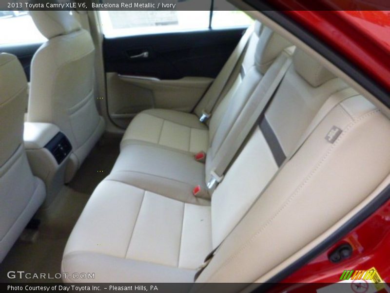 Barcelona Red Metallic / Ivory 2013 Toyota Camry XLE V6