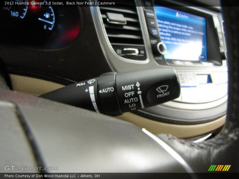 Black Noir Pearl / Cashmere 2012 Hyundai Genesis 3.8 Sedan