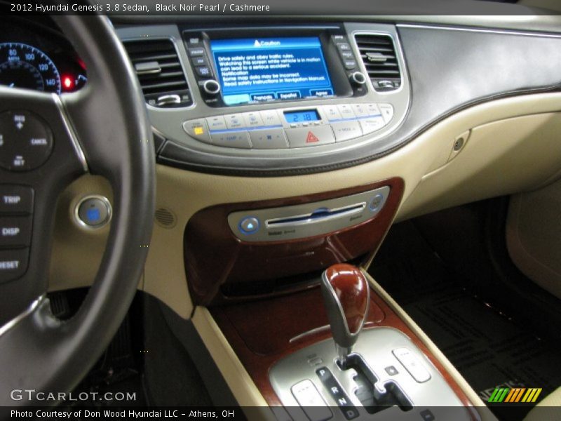 Black Noir Pearl / Cashmere 2012 Hyundai Genesis 3.8 Sedan