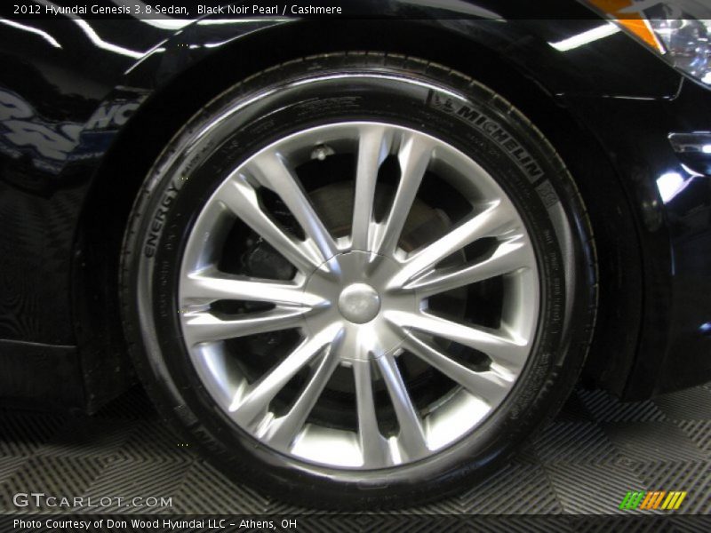 Black Noir Pearl / Cashmere 2012 Hyundai Genesis 3.8 Sedan