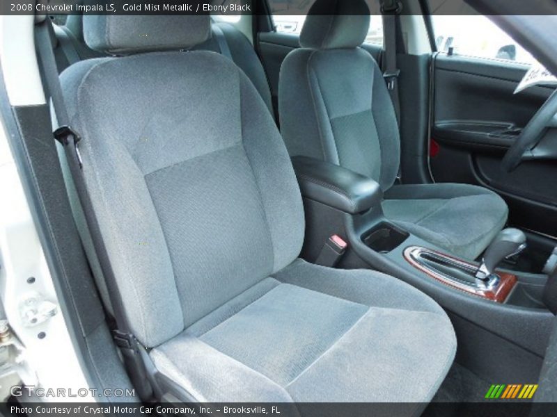 Gold Mist Metallic / Ebony Black 2008 Chevrolet Impala LS