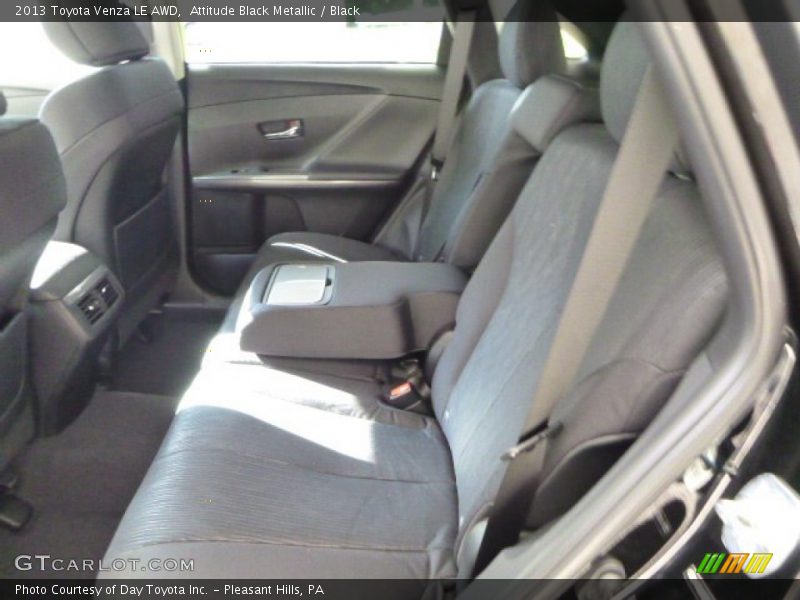 Attitude Black Metallic / Black 2013 Toyota Venza LE AWD