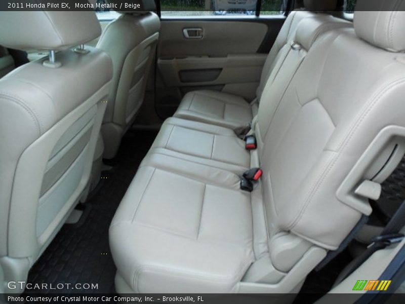 Mocha Metallic / Beige 2011 Honda Pilot EX