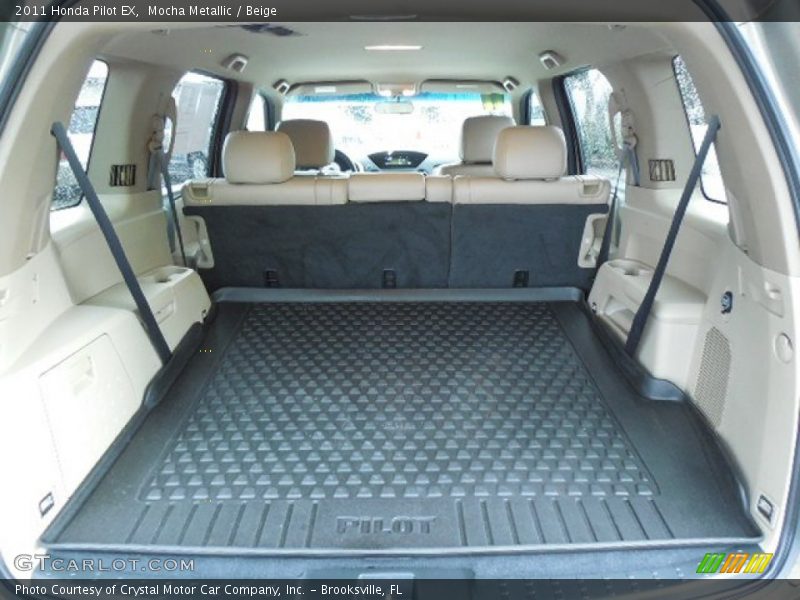 Mocha Metallic / Beige 2011 Honda Pilot EX