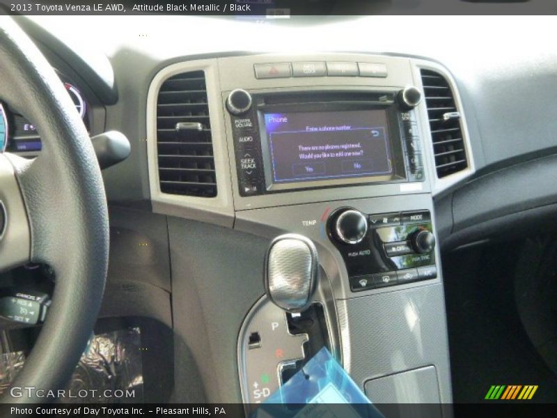 Attitude Black Metallic / Black 2013 Toyota Venza LE AWD