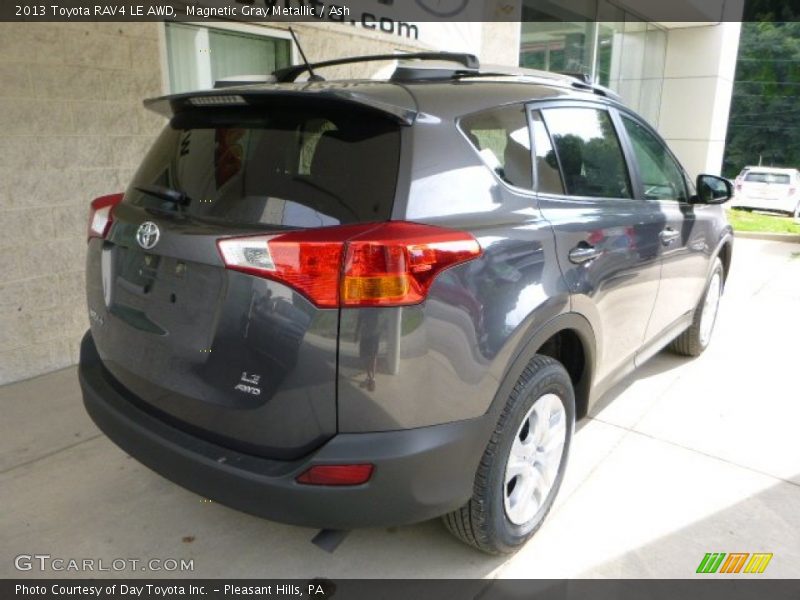 Magnetic Gray Metallic / Ash 2013 Toyota RAV4 LE AWD