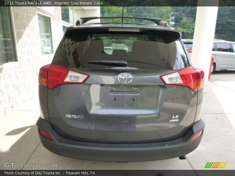 Magnetic Gray Metallic / Ash 2013 Toyota RAV4 LE AWD