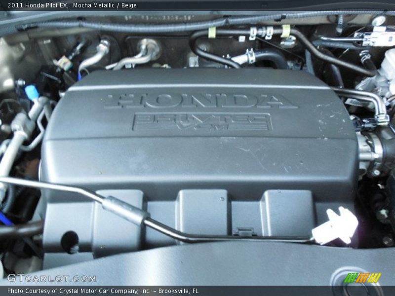 Mocha Metallic / Beige 2011 Honda Pilot EX
