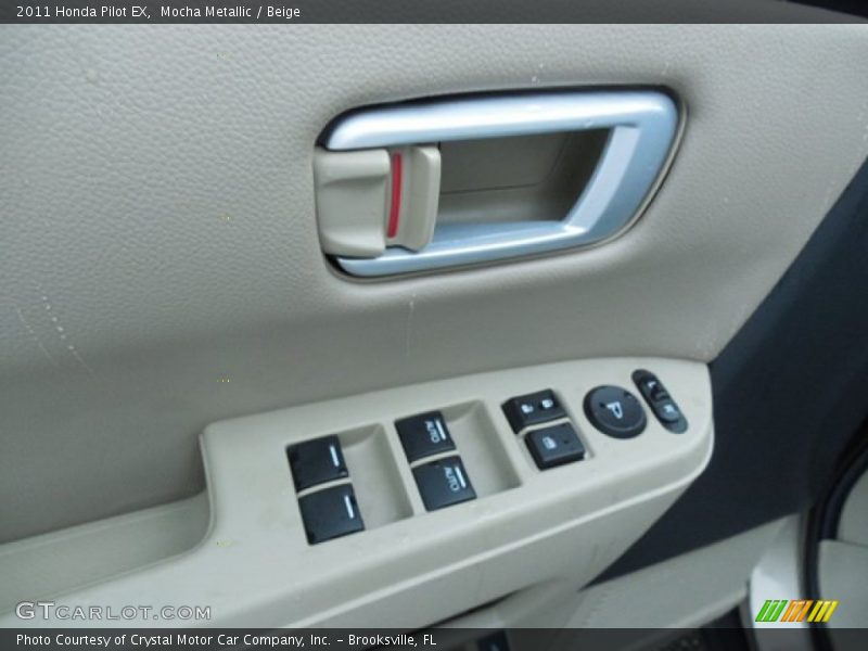Mocha Metallic / Beige 2011 Honda Pilot EX