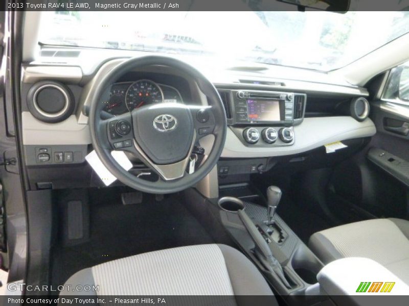 Magnetic Gray Metallic / Ash 2013 Toyota RAV4 LE AWD