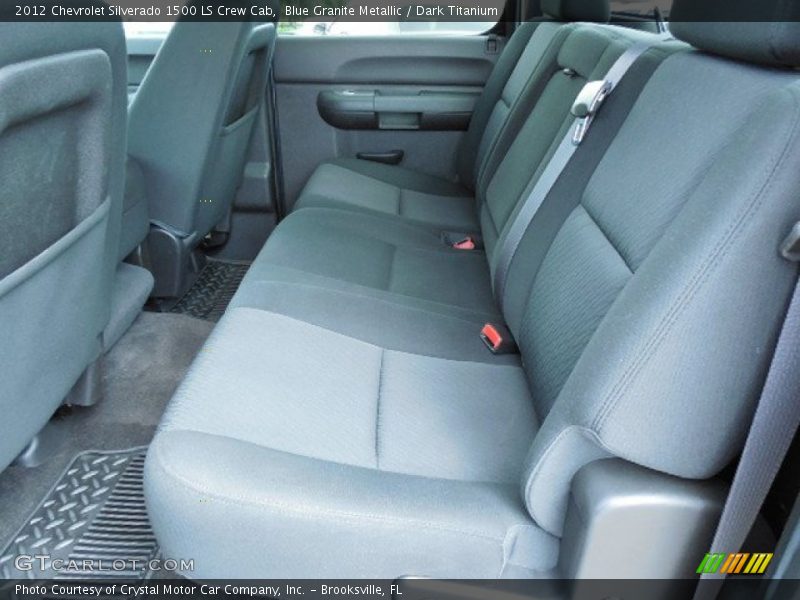 Blue Granite Metallic / Dark Titanium 2012 Chevrolet Silverado 1500 LS Crew Cab