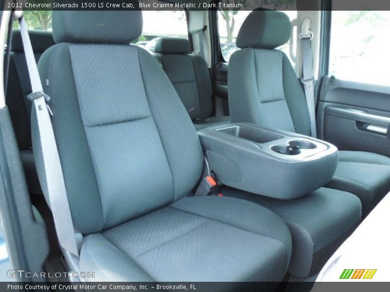 Blue Granite Metallic / Dark Titanium 2012 Chevrolet Silverado 1500 LS Crew Cab