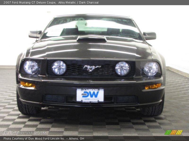 Alloy Metallic / Dark Charcoal 2007 Ford Mustang GT Deluxe Coupe