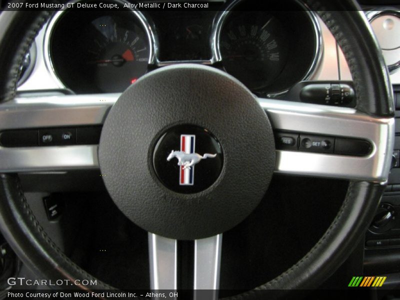 Alloy Metallic / Dark Charcoal 2007 Ford Mustang GT Deluxe Coupe
