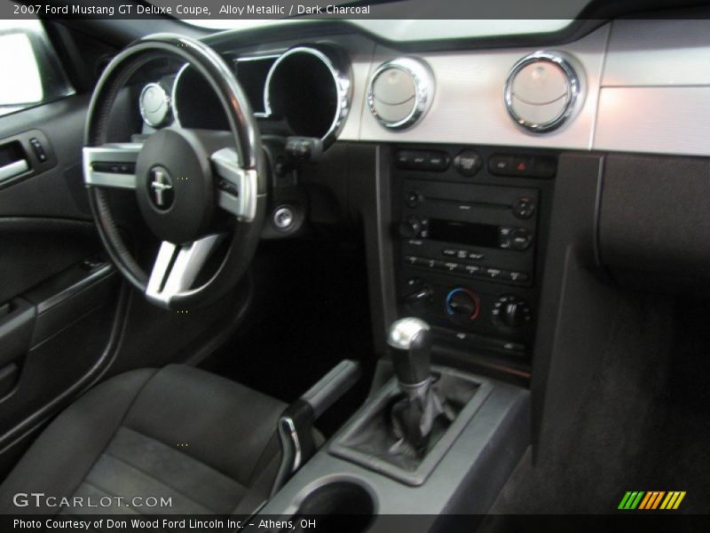 Alloy Metallic / Dark Charcoal 2007 Ford Mustang GT Deluxe Coupe