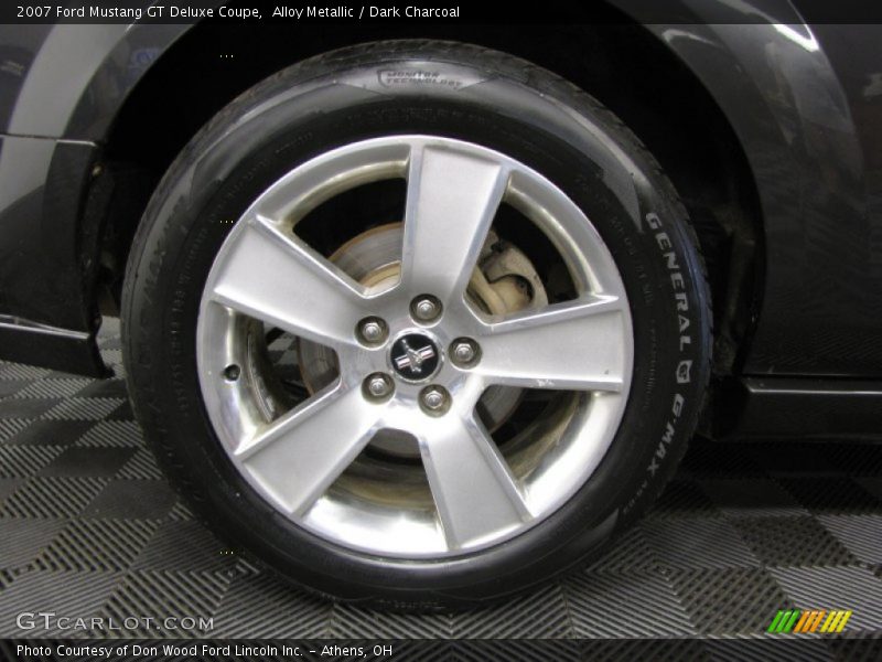 Alloy Metallic / Dark Charcoal 2007 Ford Mustang GT Deluxe Coupe