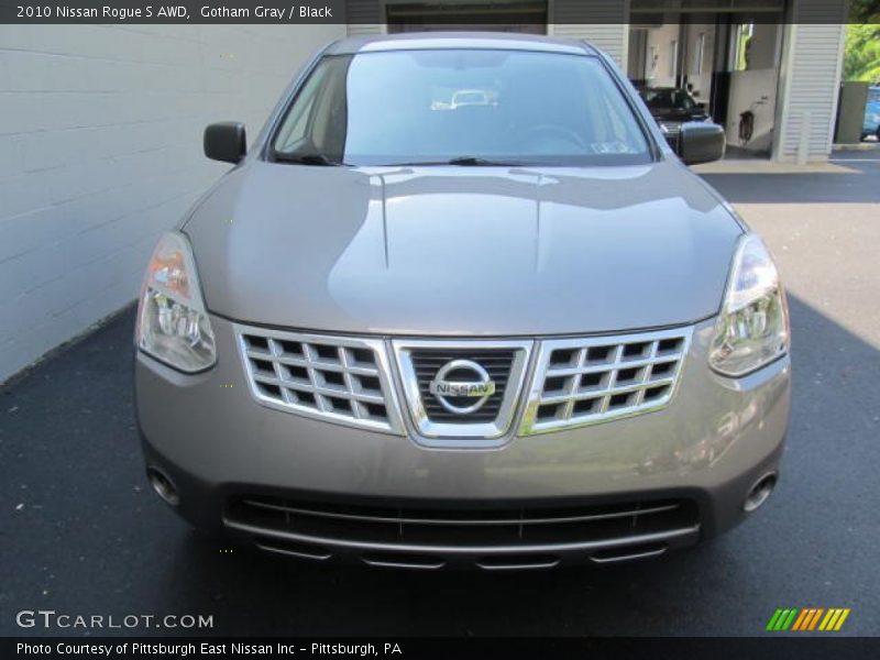 Gotham Gray / Black 2010 Nissan Rogue S AWD