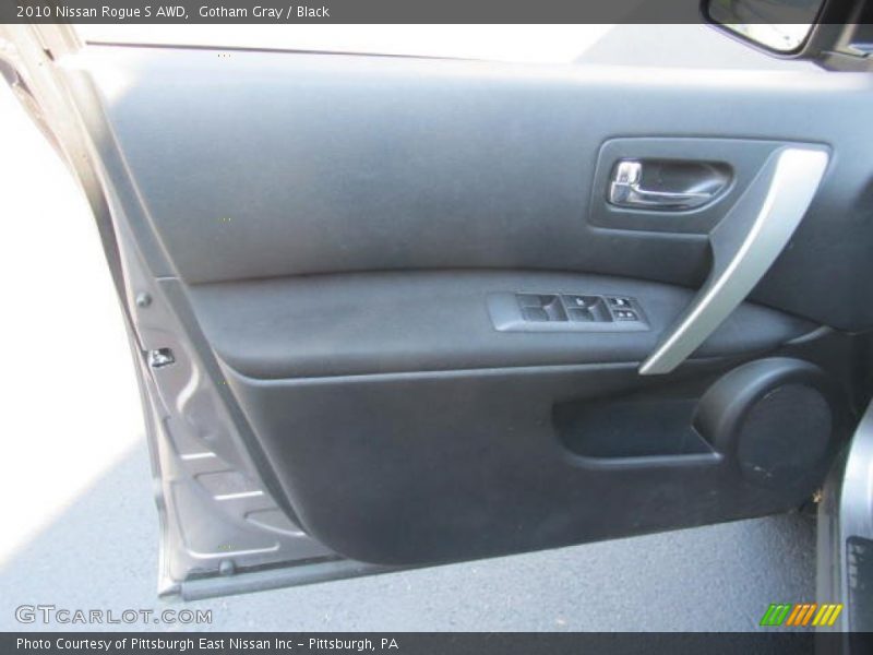 Gotham Gray / Black 2010 Nissan Rogue S AWD