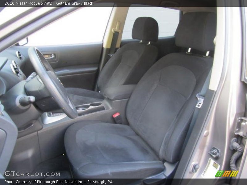 Gotham Gray / Black 2010 Nissan Rogue S AWD