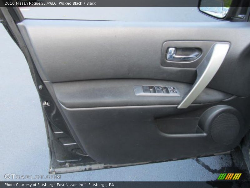 Wicked Black / Black 2010 Nissan Rogue SL AWD