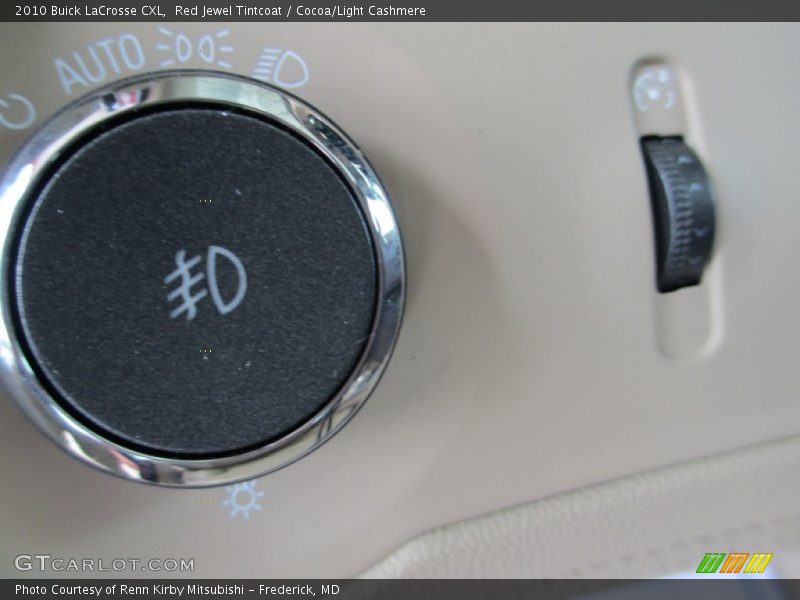 Red Jewel Tintcoat / Cocoa/Light Cashmere 2010 Buick LaCrosse CXL