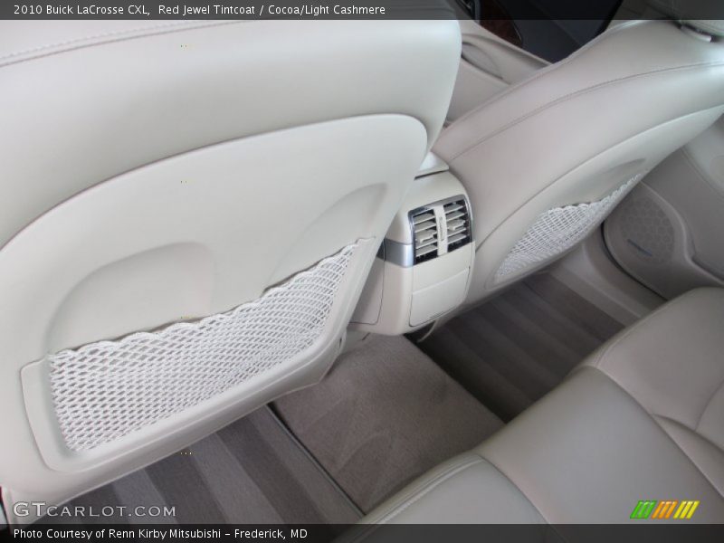 Red Jewel Tintcoat / Cocoa/Light Cashmere 2010 Buick LaCrosse CXL