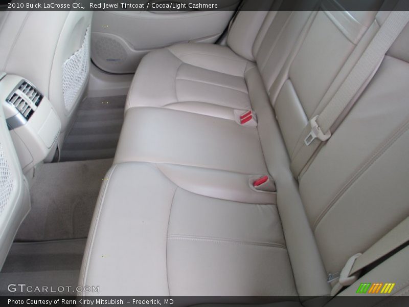 Red Jewel Tintcoat / Cocoa/Light Cashmere 2010 Buick LaCrosse CXL