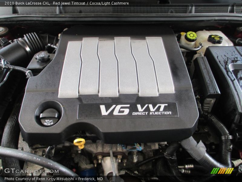 Red Jewel Tintcoat / Cocoa/Light Cashmere 2010 Buick LaCrosse CXL