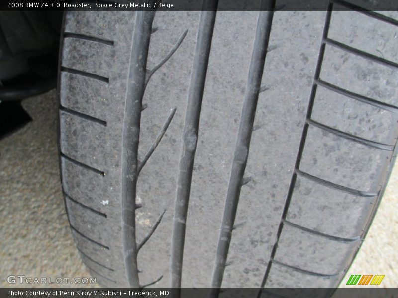 Space Grey Metallic / Beige 2008 BMW Z4 3.0i Roadster