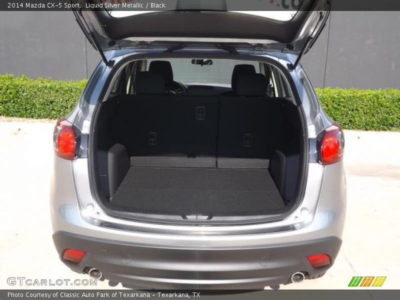 Liquid Silver Metallic / Black 2014 Mazda CX-5 Sport