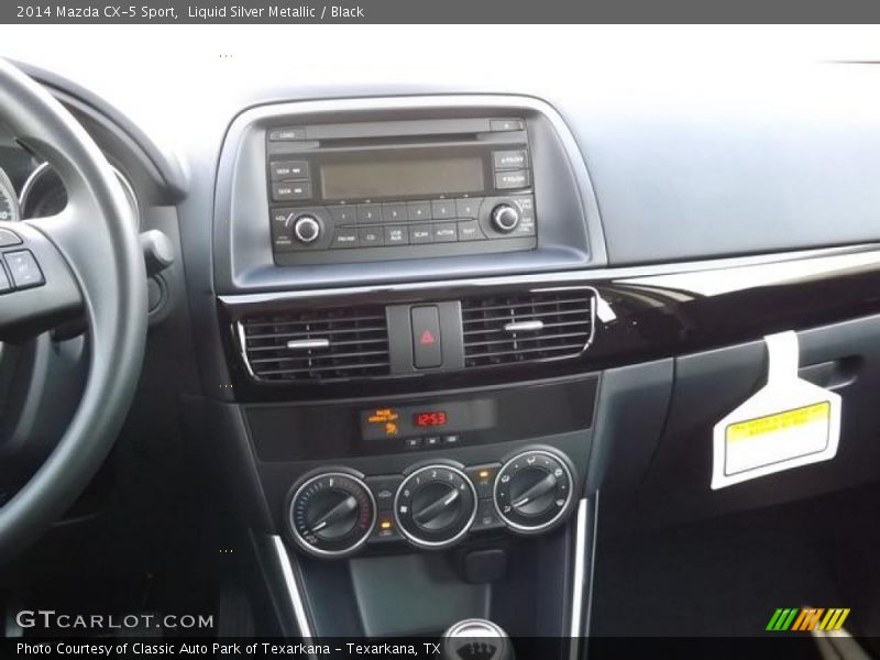 Liquid Silver Metallic / Black 2014 Mazda CX-5 Sport