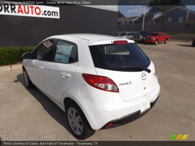 Crystal White Pearl Mica / Black 2013 Mazda MAZDA2 Sport
