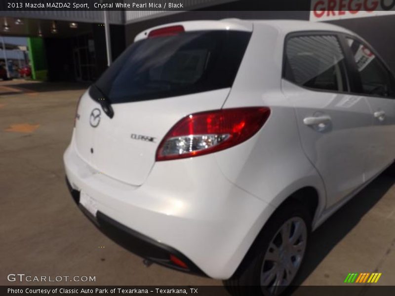 Crystal White Pearl Mica / Black 2013 Mazda MAZDA2 Sport