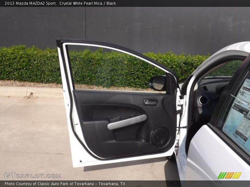 Crystal White Pearl Mica / Black 2013 Mazda MAZDA2 Sport