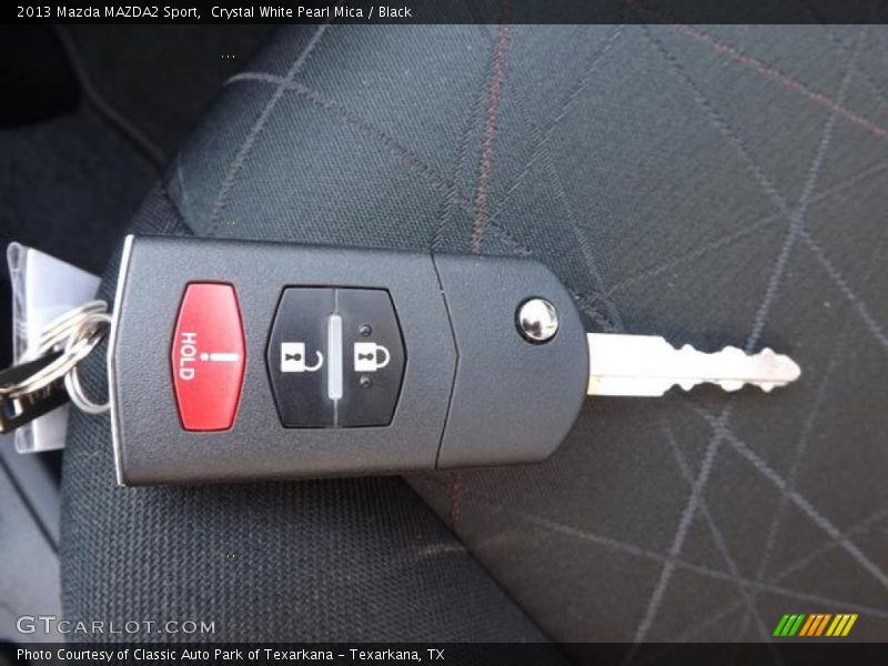 Keys of 2013 MAZDA2 Sport