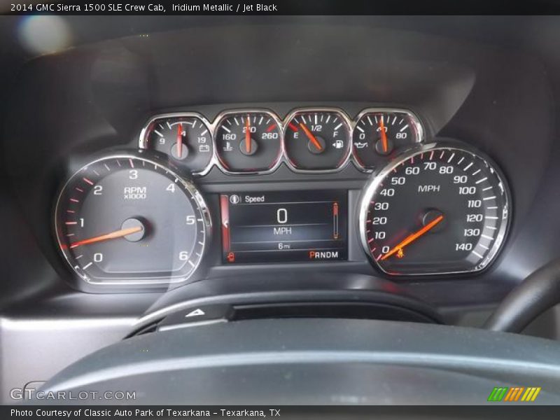  2014 Sierra 1500 SLE Crew Cab SLE Crew Cab Gauges