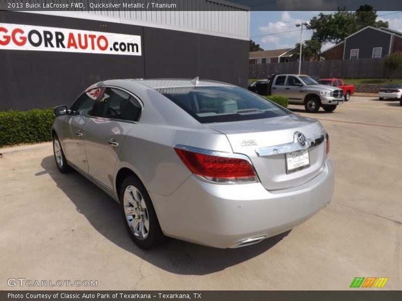 Quicksilver Metallic / Titanium 2013 Buick LaCrosse FWD