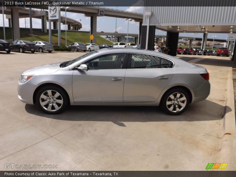 Quicksilver Metallic / Titanium 2013 Buick LaCrosse FWD